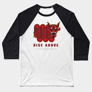 8ts Rise Above Dragon Baseball T-Shirt